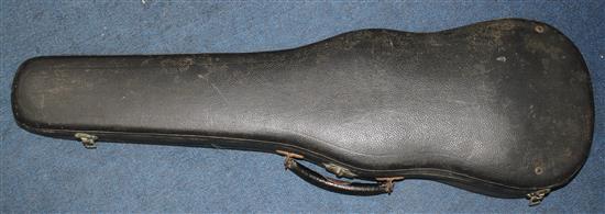A violin, probably by F.W. Chanot, London 1900, after G. Guarneri